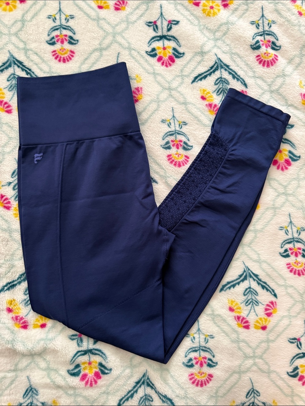 Fabletics Navy High-Waist Leggings